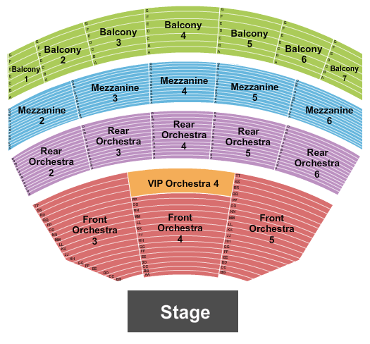 Zach Bryan Seating Chart